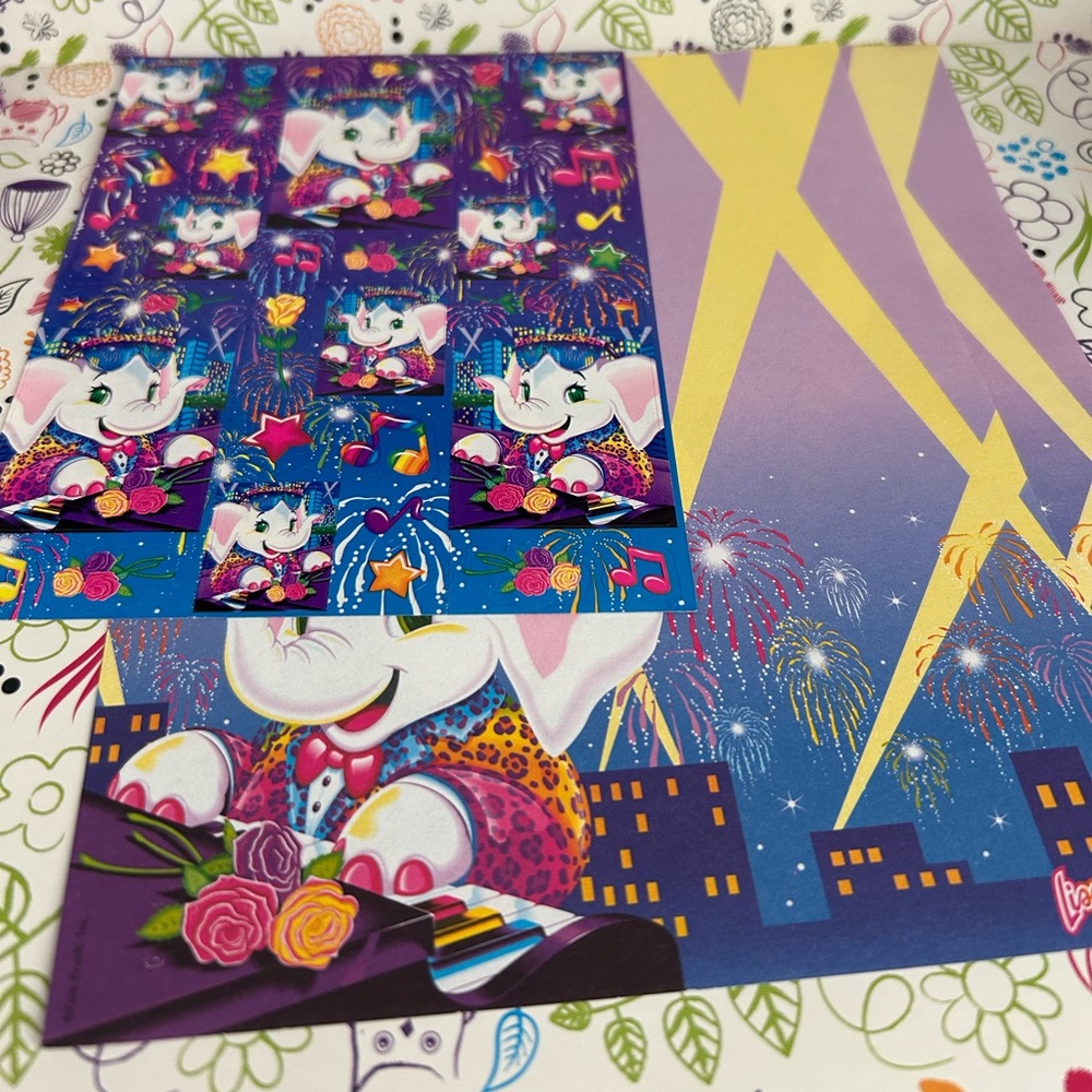 Lisa Frank Stationery